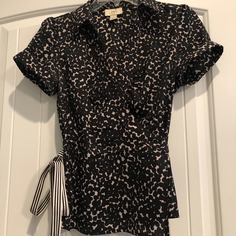 The Loft dress blouse